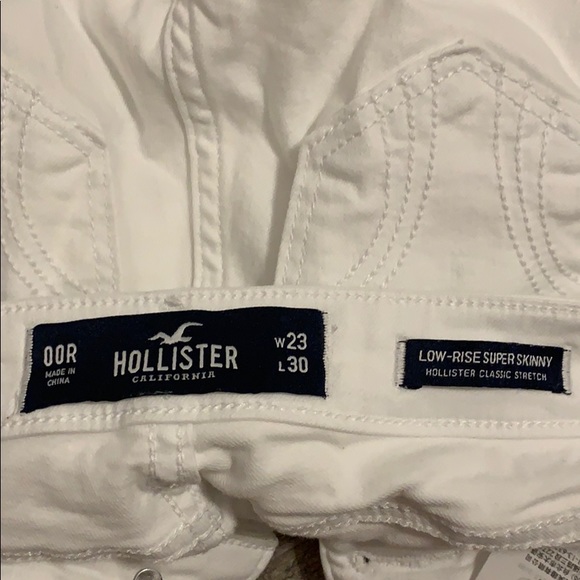 High rise Hollister jeans WHITE - Picture 2 of 3